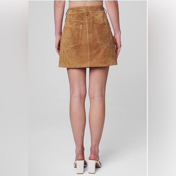 BLANK NYC Womens Real Suede Mini Skirt NWT Size 24 - Picture 3 of 3